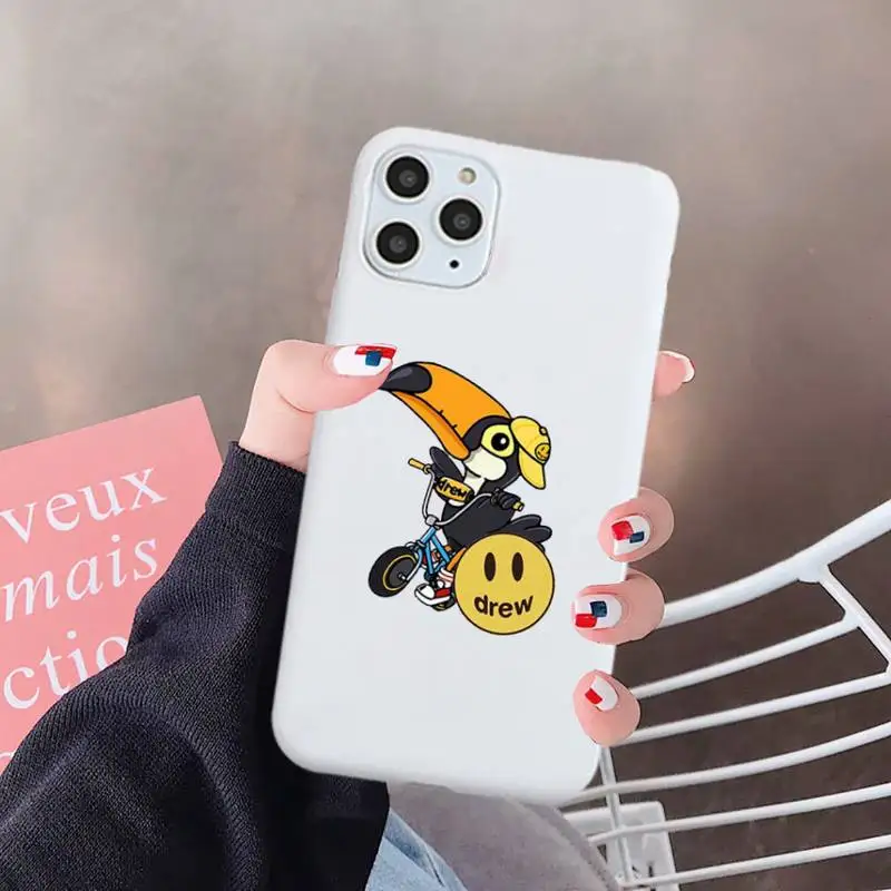 drew house Justin Bieber singer funda cover coque Phone Case Candy Color for iPhone 6 7 8 11 12 s mini pro X XS XR MAX Plus
drew house Justin Bieber singer funda cover coque Phone Case Candy Color for iPhone 6 7 8 11 12 s mini pro X XS XR MAX Plus