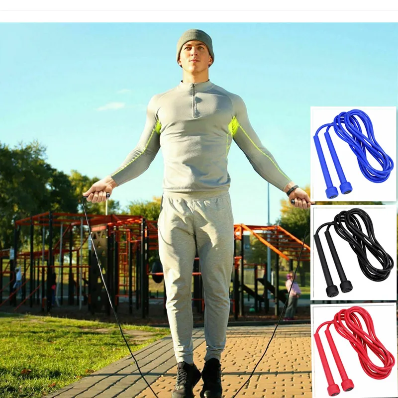 Speed Jump Fitness Jumping Gym Rope Exercise Boxing Skipping Rope Adjustable
Speed Jump Fitness Jumping Gym Rope Exercise Boxing Skipping Rope Adjustable