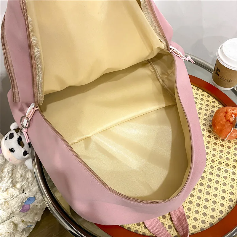 EnoPella Female Preppy Style Casual Travel Bag Back Pack Black Fashion Women Backpack for Teenagers Girls Schoolbag Mochilas
EnoPella Female Preppy Style Casual Travel Bag Back Pack Black Fashion Women Backpack for Teenagers Girls Schoolbag Mochilas
