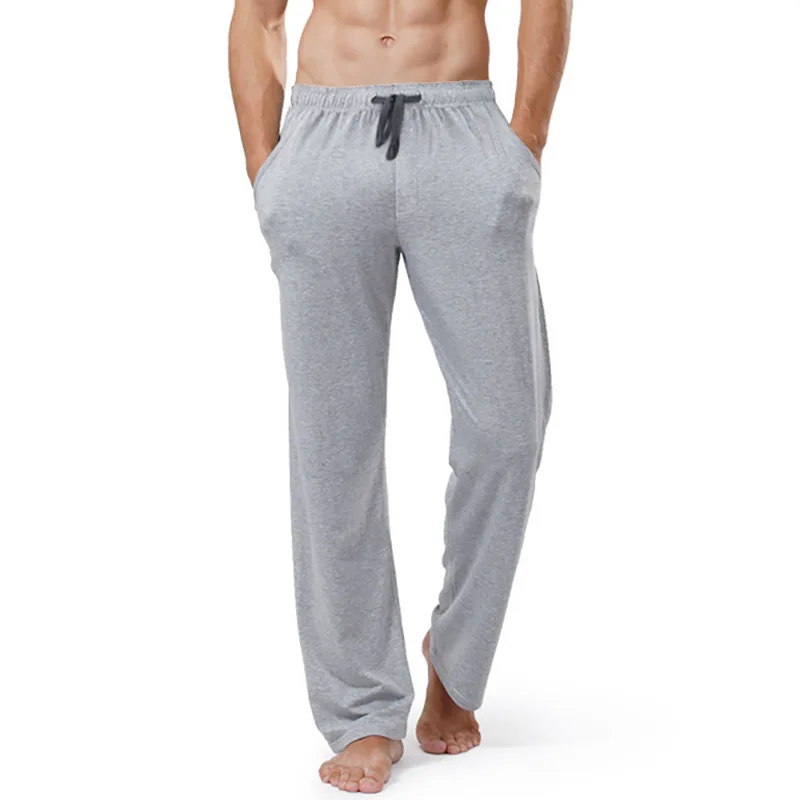 100% Cotton Men's Sleep Pants Solid Color Casual Sleepwear Loose Sleep Bottoms Comfortable Soft Home Wear Sports Yoga Trousers 
100% Cotton Men's Sleep Pants Solid Color Casual Sleepwear Loose Sleep Bottoms Comfortable Soft Home Wear Sports Yoga Trousers