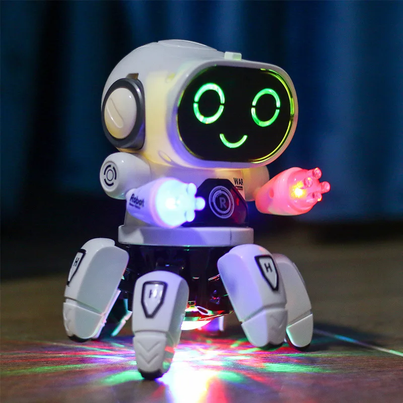 Новый продукт, Электрический танцевальный стальной робот Hexapod светильник ящиеся и музыкальные детские игрушки, подарок для мальчика, робот ...
Новый продукт, Электрический танцевальный стальной робот Hexapod светильник ящиеся и музыкальные детские игрушки, подарок для мальчика, робот ...