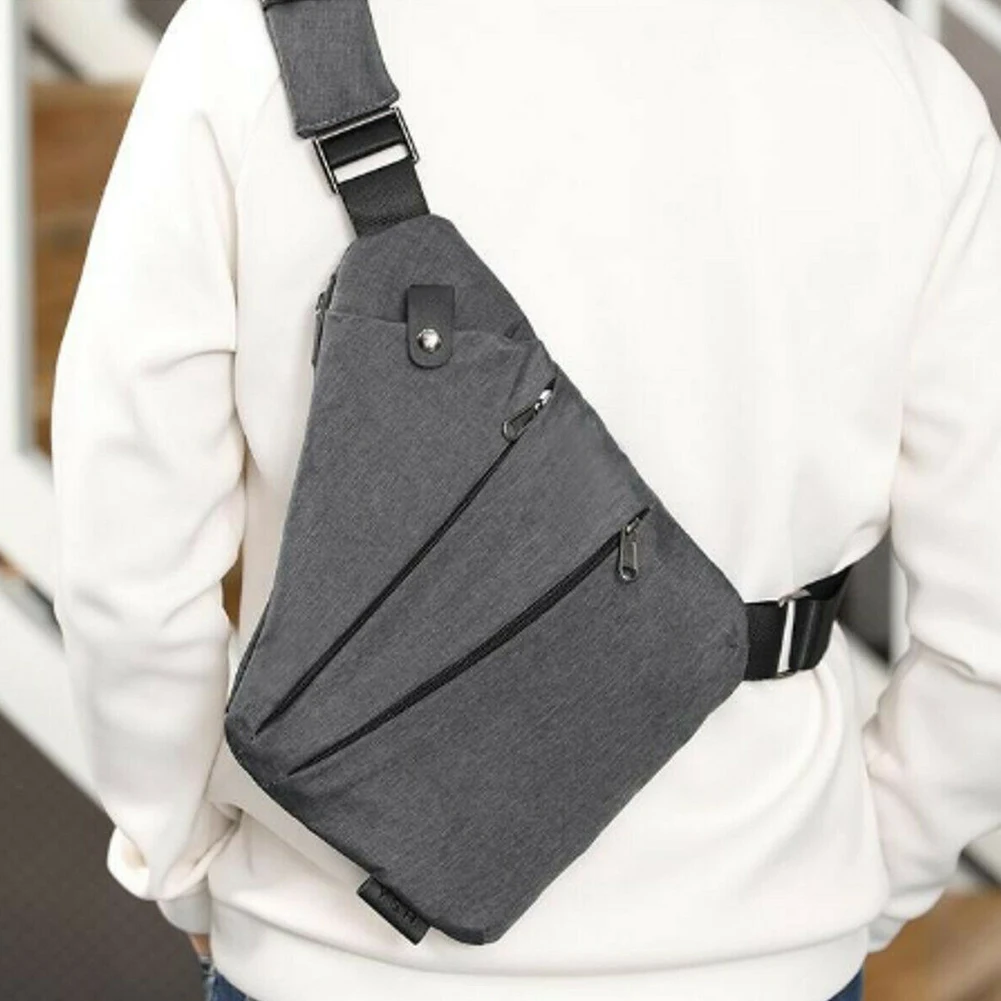 Men Wallet Sports Multifunctional Anti Theft Fashion Phone Crossbody Pouch Messenger Waterproof Oxford Fabric Chest Bag
Men Wallet Sports Multifunctional Anti Theft Fashion Phone Crossbody Pouch Messenger Waterproof Oxford Fabric Chest Bag