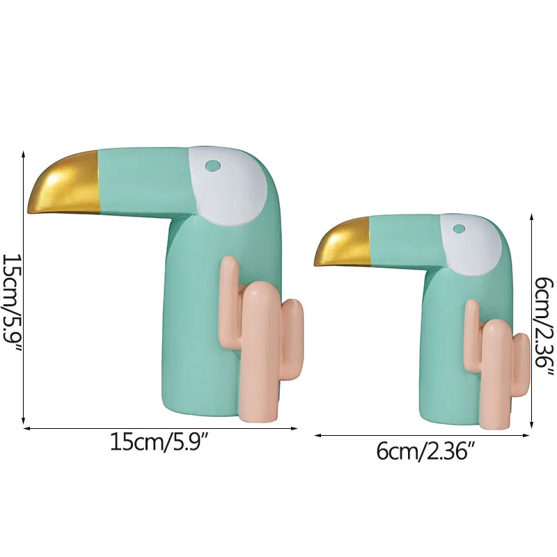 Creative Cartoon Miniature Model Abstract Big-mouth Bird Figurines For Home Decoration Children Dedside Play Ornament Art Crafts
Creative Cartoon Miniature Model Abstract Big-mouth Bird Figurines For Home Decoration Children Dedside Play Ornament Art Crafts