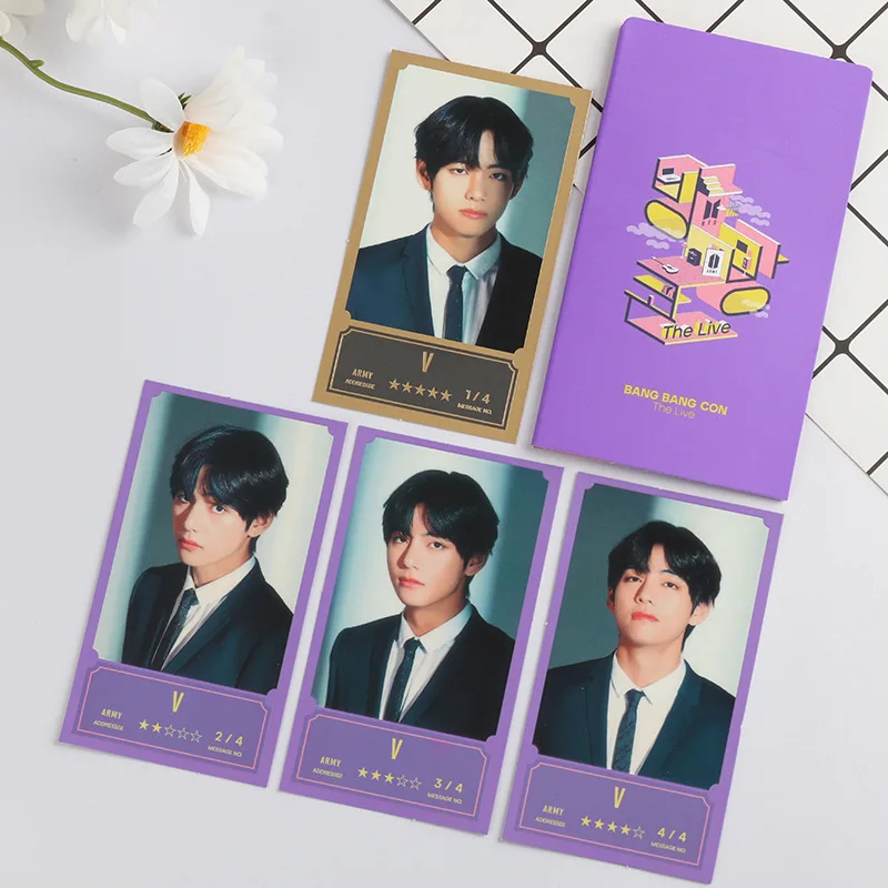 Новый альбом для мальчиков Bangtan корейский стиль K-POP Постер взрыва с живыми