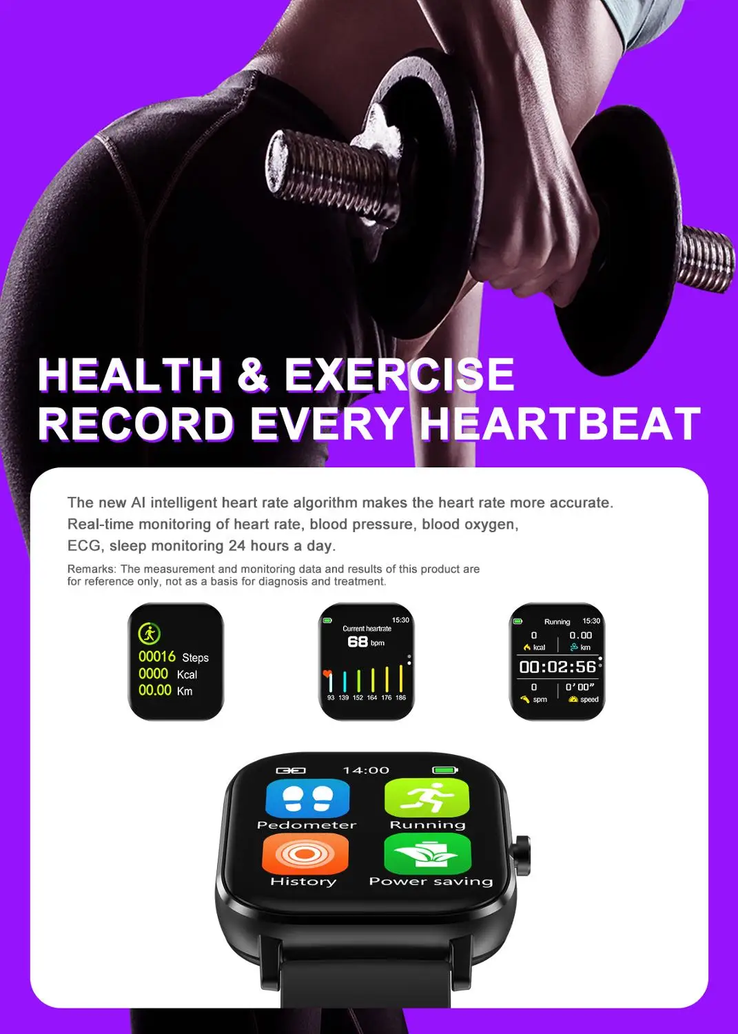 2021 YOEON ECG Smart Watch Bluetooth Call IP67 Waterproof Smartwatch Men Women Heart Rate Monitor For Android GTS Apple Phone
2021 YOEON ECG Smart Watch Bluetooth Call IP67 Waterproof Smartwatch Men Women Heart Rate Monitor For Android GTS Apple Phone