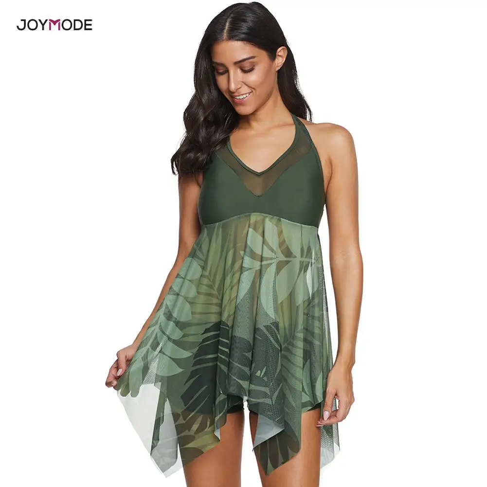 JOYMODE Plus Size Women Swimwear Female Tankini Swimsuit Floral Print Sexy Women Beachwear Two Pieces Large Size Swim Dress
JOYMODE Plus Size Women Swimwear Female Tankini Swimsuit Floral Print Sexy Women Beachwear Two Pieces Large Size Swim Dress