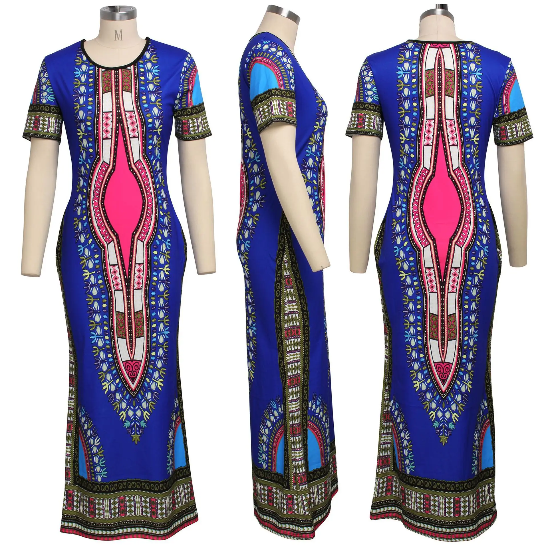 Women's elegant short - sleeved round - neck dress sexy fashion ethnic style loose women's dress
Women's elegant short - sleeved round - neck dress sexy fashion ethnic style loose women's dress