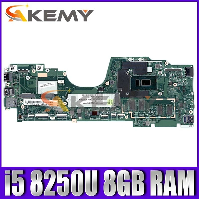 LA-F421P For ThinkPad X380 Yoga laptop motherboard CPU i5 8250U RAM 8GB tested 100% working FRU 02DA004 02DA006 5B20X01166
LA-F421P For ThinkPad X380 Yoga laptop motherboard CPU i5 8250U RAM 8GB tested 100% working FRU 02DA004 02DA006 5B20X01166
