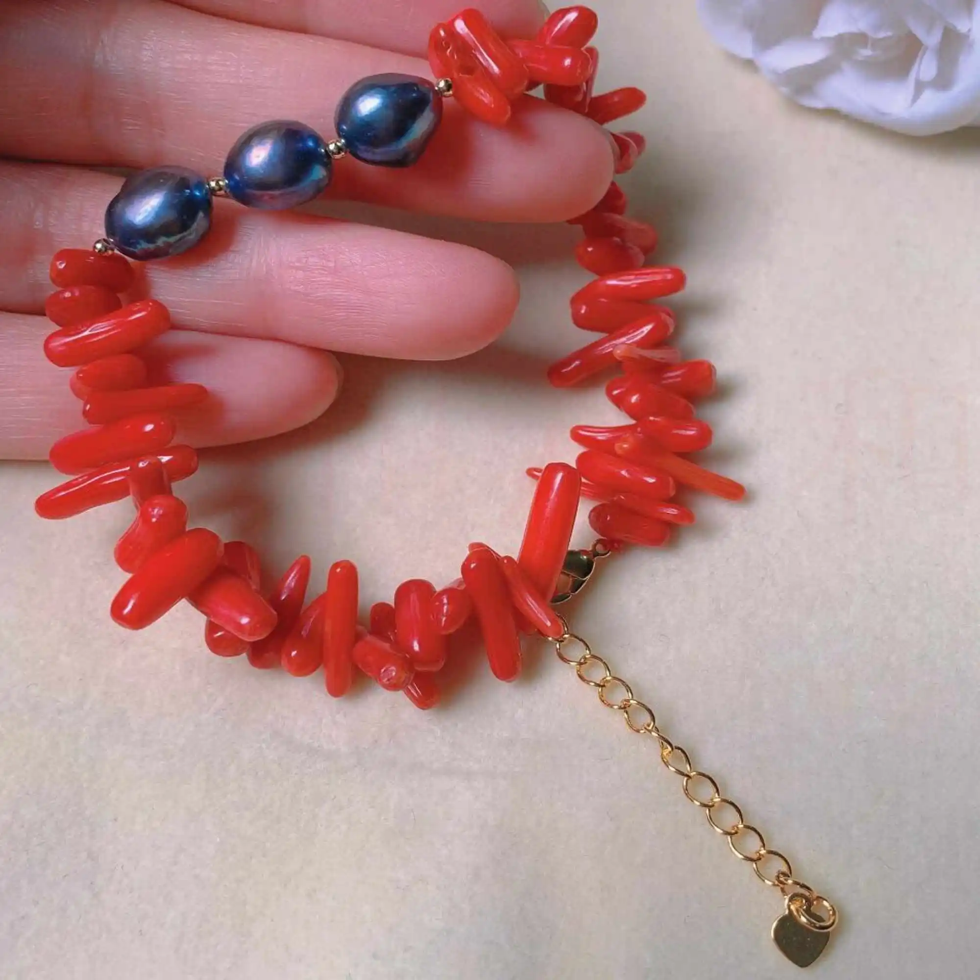 Fashion Multicolor round pearl Red Coral Gold bracelet gift Bless Lucky Spirituality Relief Elegant Classic Chakra Buddhism
Fashion Multicolor round pearl Red Coral Gold bracelet gift Bless Lucky Spirituality Relief Elegant Classic Chakra Buddhism