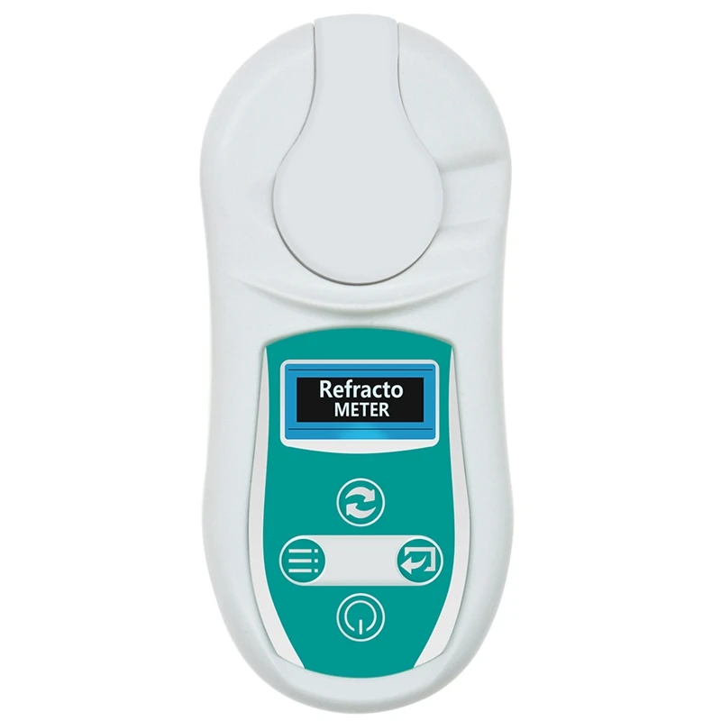 0-53% Digital Brix Refractometer Juice Honey Test Meter Fluid Brix Refractometer Sugar Content Measuring Instrument
0-53% Digital Brix Refractometer Juice Honey Test Meter Fluid Brix Refractometer Sugar Content Measuring Instrument