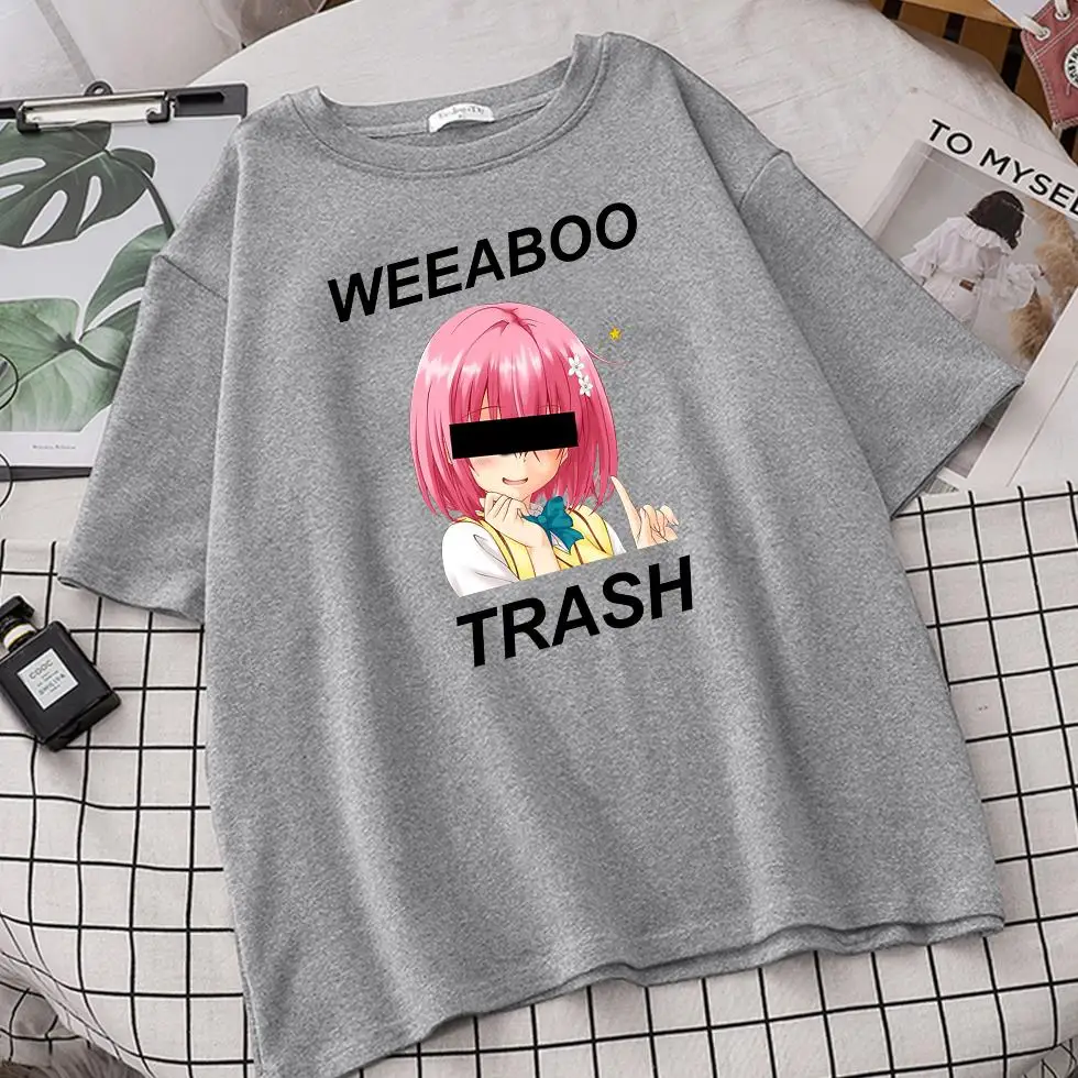 Weeaboo Trash Women T Shirts Camisetas De Mujer Short Sleeve Tee Shirt Tshirts Vetement Femme Tumblr 2021 Tops Roupas Femininas
Weeaboo Trash Women T Shirts Camisetas De Mujer Short Sleeve Tee Shirt Tshirts Vetement Femme Tumblr 2021 Tops Roupas Femininas