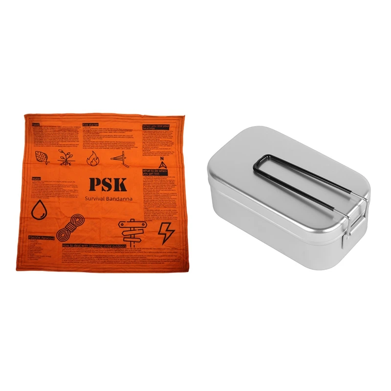 First Aid Scarf Camping Bandana Survival Wrist Wraps With Portable Travel Foldable Lunch Box Fruits Picnic Outdoor Case
First Aid Scarf Camping Bandana Survival Wrist Wraps With Portable Travel Foldable Lunch Box Fruits Picnic Outdoor Case