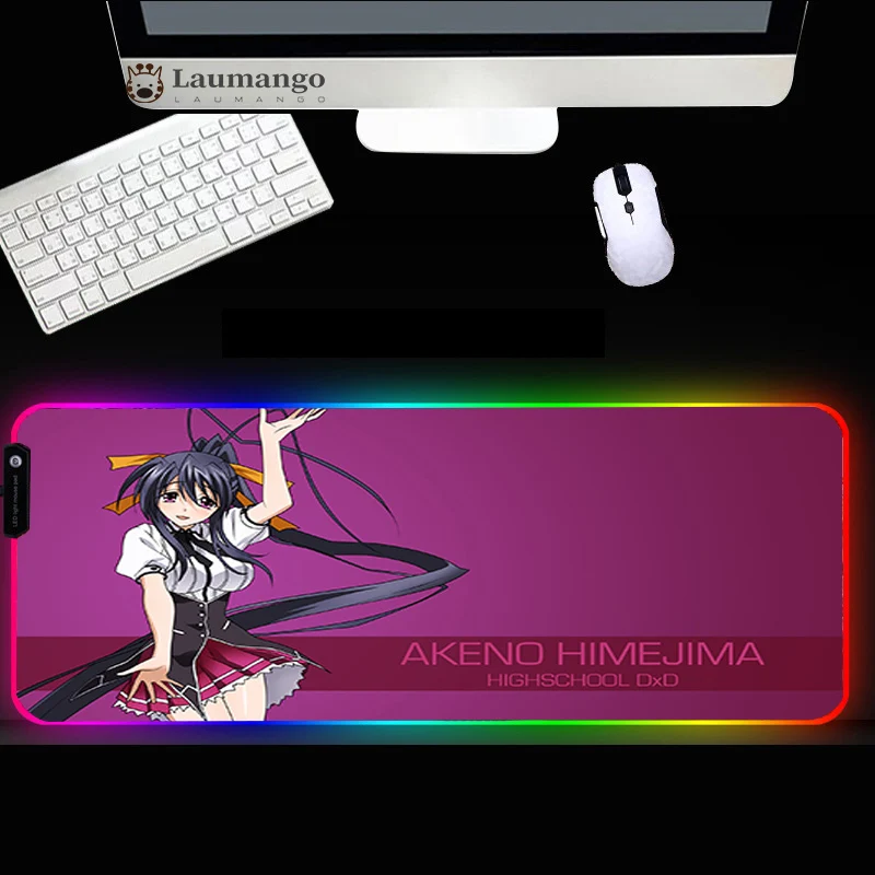 Anime High School DXD RGB Mouse Pad Computer desk mat Office student e-sports creative LED RGB Mousemat
Anime High School DXD RGB Mouse Pad Computer desk mat Office student e-sports creative LED RGB Mousemat