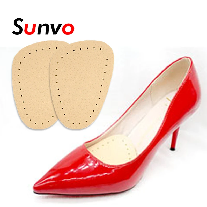 Sunvo Non-Slip Forefoot Pad for Woman High Heels Insert Leather Insoles Soft Shoe Cushion Foot Pads Sandals Shoes Insole Soles
Sunvo Non-Slip Forefoot Pad for Woman High Heels Insert Leather Insoles Soft Shoe Cushion Foot Pads Sandals Shoes Insole Soles