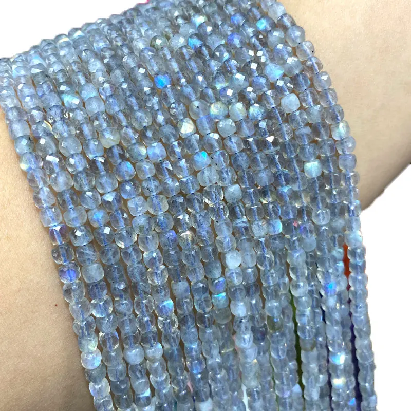 Top AAA Natural Stone Labradorite Faceted Cube Geometry Gemstone Spacer Beads For Jewelry Making DIY Bracelet Necklace 4-5MM
Top AAA Natural Stone Labradorite Faceted Cube Geometry Gemstone Spacer Beads For Jewelry Making DIY Bracelet Necklace 4-5MM