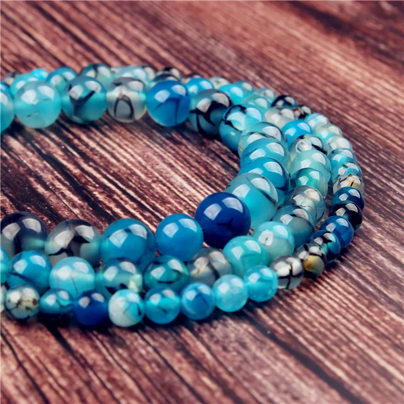 Blue Dragon Agate, Round Beads Loose Beads For MakingJewelry DIY Bracelet Necklace 4/6/8/10/12 / mm
Blue Dragon Agate, Round Beads Loose Beads For MakingJewelry DIY Bracelet Necklace 4/6/8/10/12 / mm