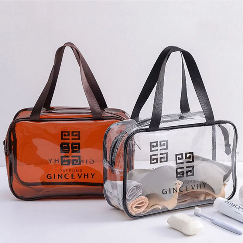 Large Capacity PVC Transparent Waterproof Cosmetic Bag Korean Portable Storage Bag Multifunctional Cosmetic Storage Bag
Large Capacity PVC Transparent Waterproof Cosmetic Bag Korean Portable Storage Bag Multifunctional Cosmetic Storage Bag