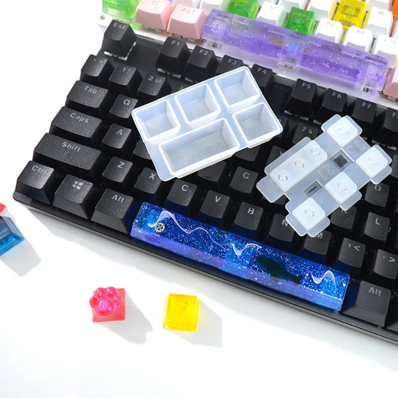 DIY Keyboard Epoxy Resin Mold Computer PC Gamer Pet Paw Keycaps Silicone Molds Compatible with Cherry MX Mechanical Gaming Mould
DIY Keyboard Epoxy Resin Mold Computer PC Gamer Pet Paw Keycaps Silicone Molds Compatible with Cherry MX Mechanical Gaming Mould