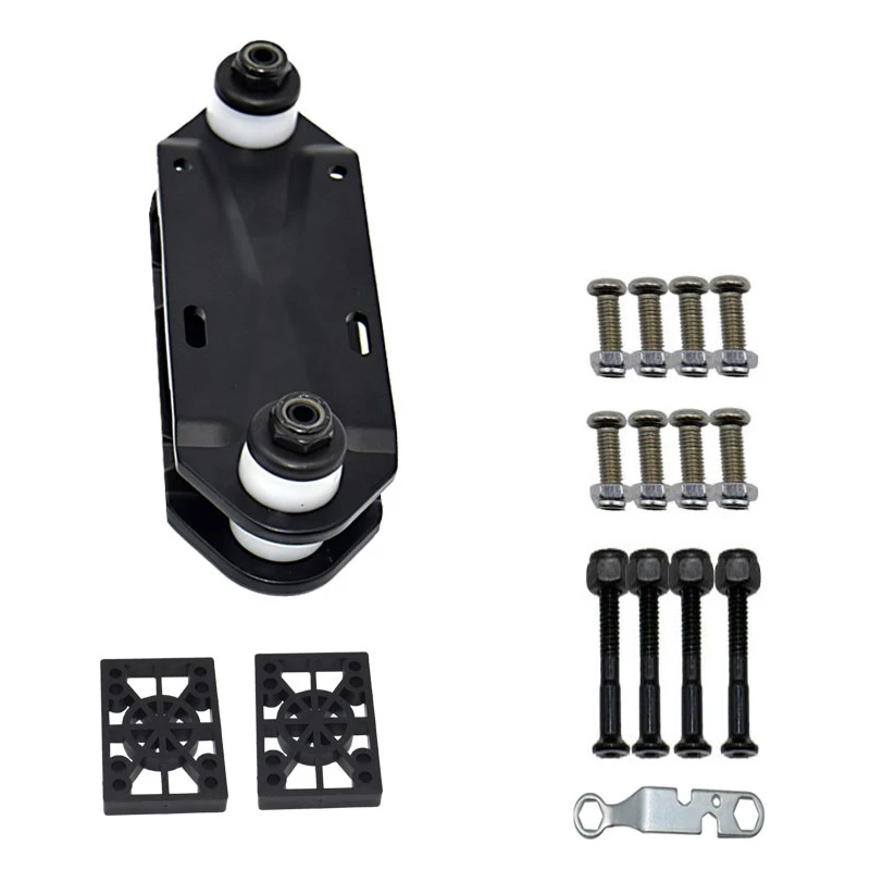 Top!-Arrival Rail Adapter Included Surf and Rail Adapter Surfskate Truck Fits Any Board with Risers Bolts
Top!-Arrival Rail Adapter Included Surf and Rail Adapter Surfskate Truck Fits Any Board with Risers Bolts