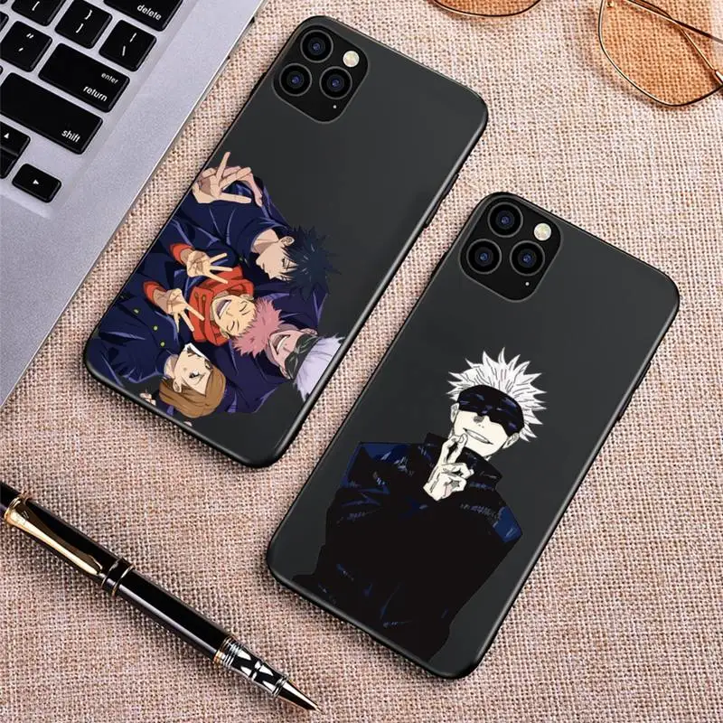 Japanese Anime Jujutsu Kaisen Phone Case for iPhone 8 7 6 6S Plus X SE 2020 XR 11 12 Pro mini pro XS MAX Silicone Case
Japanese Anime Jujutsu Kaisen Phone Case for iPhone 8 7 6 6S Plus X SE 2020 XR 11 12 Pro mini pro XS MAX Silicone Case