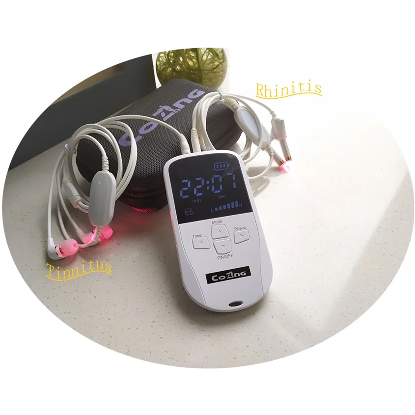 

Nose Rhinitis Sinusitis Cure Therapy Massager Nasal Medical Machine Hay Fever Low Frequency Pulse Laser Nose Health Care Machine