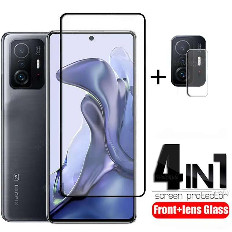 4-in-1 For Xiaomi Mi 11T Glass For Mi 11T Pro Tempered Glass Full Cover Glue HD Film Screen Protector For Mi 10T 11T Pro Glass
4-in-1 For Xiaomi Mi 11T Glass For Mi 11T Pro Tempered Glass Full Cover Glue HD Film Screen Protector For Mi 10T 11T Pro Glass