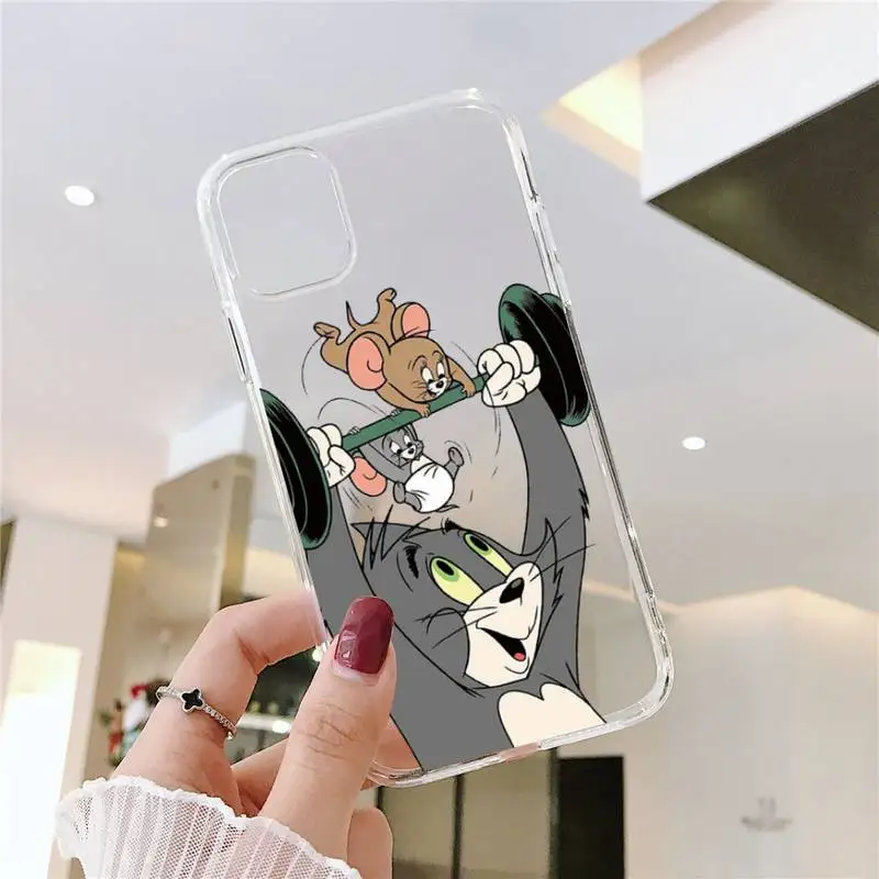 Cute mouse funny cat cartoon Phone Case Transparent soft For iphone 5 5s 5c se 6 6s 7 8 11 12 plus mini x xs xr pro max
Cute mouse funny cat cartoon Phone Case Transparent soft For iphone 5 5s 5c se 6 6s 7 8 11 12 plus mini x xs xr pro max