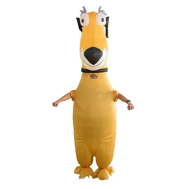 Inflatable Cute Big Yellow Dog Costume Fancy Dress Cosplay Animal Dress Up Party Clothing Adults Performance Prop
Inflatable Cute Big Yellow Dog Costume Fancy Dress Cosplay Animal Dress Up Party Clothing Adults Performance Prop