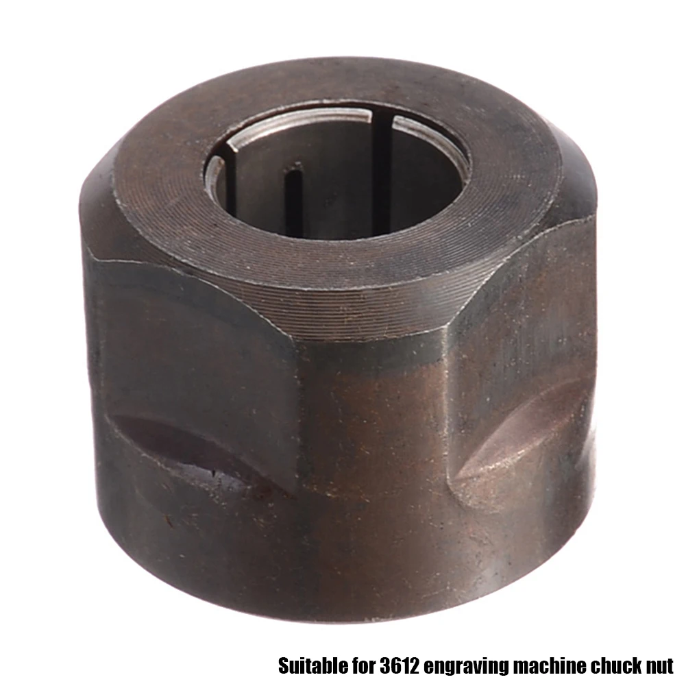 13MM Metal 1/2\\\" Collet Nut Plunge Router Parts 12.7mm Center Hole Diameter 22.5x27mm 3612 22.5*27mm For. 3612
13MM Metal 1/2\\\" Collet Nut Plunge Router Parts 12.7mm Center Hole Diameter 22.5x27mm 3612 22.5*27mm For. 3612