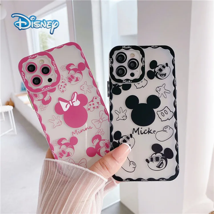 Disney Mickey Minnie Cartoon Phone Case for iPhone 13 13Pro 12 12Pro 11 Pro X XS MAX XR 7 8 Plus Cute Couples Anti-Fall Cover
Disney Mickey Minnie Cartoon Phone Case for iPhone 13 13Pro 12 12Pro 11 Pro X XS MAX XR 7 8 Plus Cute Couples Anti-Fall Cover