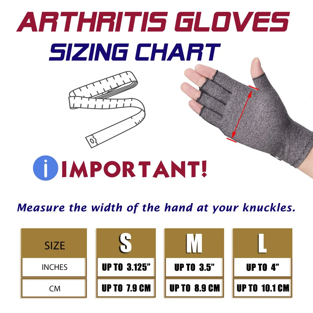 1 Pair Compression Arthritis Gloves Wrist Support Cotton Joint Pain Relief Hand Brace Women Men Therapy Wristband
1 Pair Compression Arthritis Gloves Wrist Support Cotton Joint Pain Relief Hand Brace Women Men Therapy Wristband