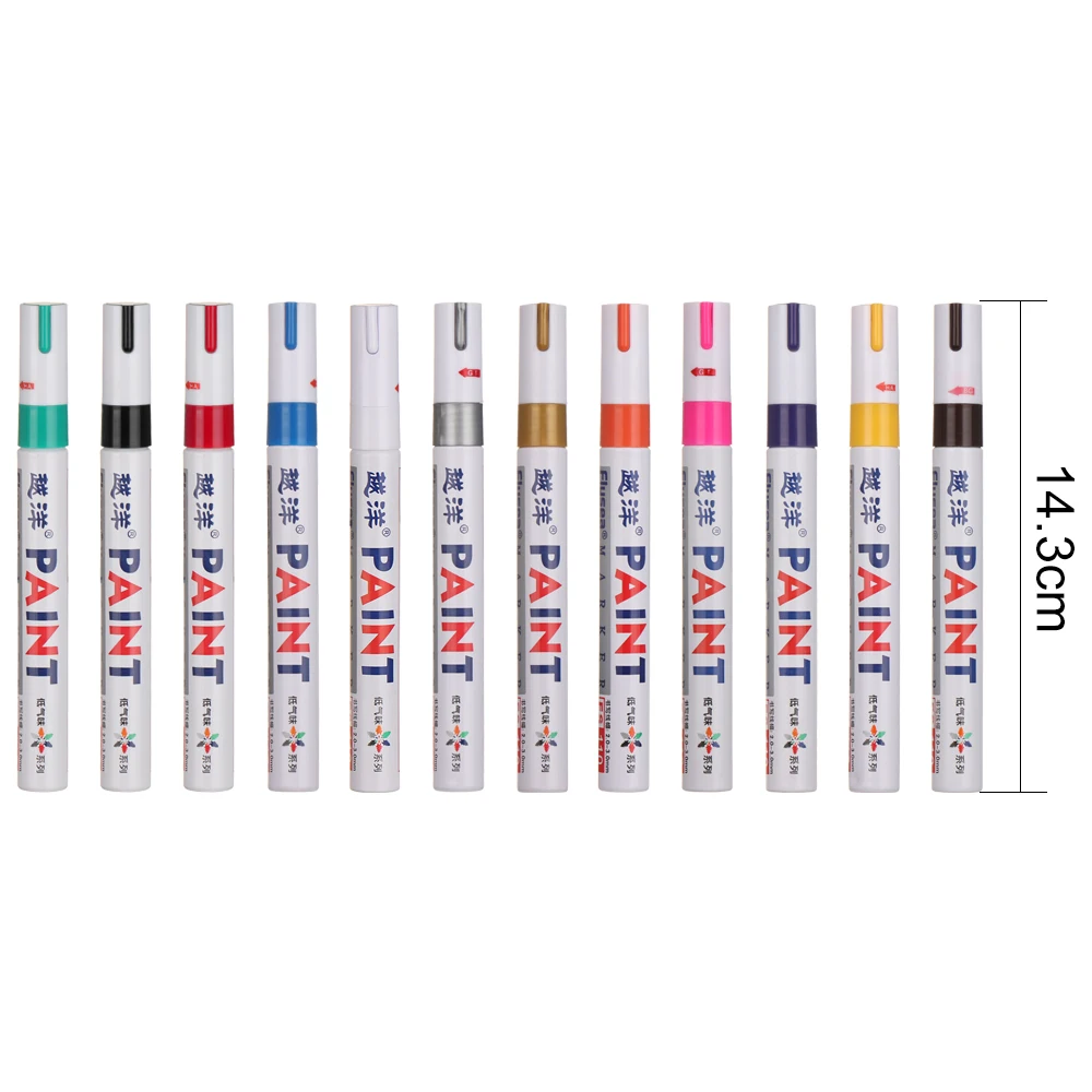 1PC Waterproof Car Tyre Tire Tread Rubber Paint Pen Permanent Scratch Repair Applicator Tool Quick-dry Paint Marker Pens
1PC Waterproof Car Tyre Tire Tread Rubber Paint Pen Permanent Scratch Repair Applicator Tool Quick-dry Paint Marker Pens