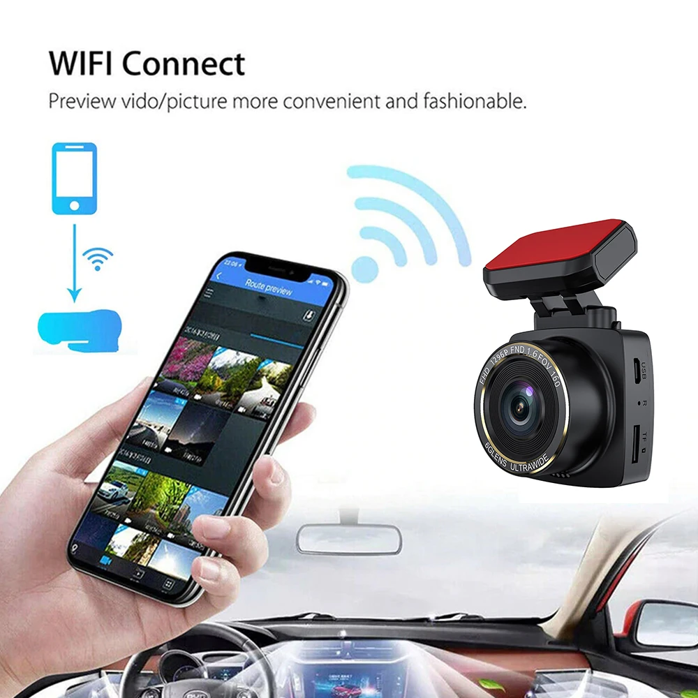 Mstar8336 Dash Cam 2K HD Farah capacitance Recording Car Camera DVR Night Vision Built-In GPS Wi-Fi G-Sensor Motion Detection
Mstar8336 Dash Cam 2K HD Farah capacitance Recording Car Camera DVR Night Vision Built-In GPS Wi-Fi G-Sensor Motion Detection