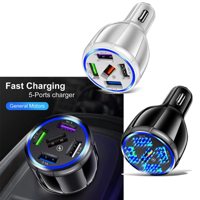 Multiple Car Charging Adapter Fine Workmanship USB Charge Station Suitable For Mobile Phone Ipad Electronics
Multiple Car Charging Adapter Fine Workmanship USB Charge Station Suitable For Mobile Phone Ipad Electronics