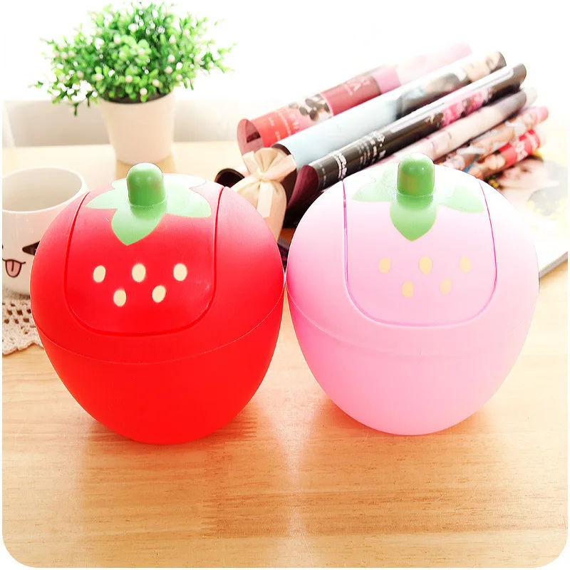 Mini Rolling Cover Type Cute Strawberry Desktop Trash Can Waste Bin Garbage Dust Case Holder Storage Bucket Desk Table
Mini Rolling Cover Type Cute Strawberry Desktop Trash Can Waste Bin Garbage Dust Case Holder Storage Bucket Desk Table