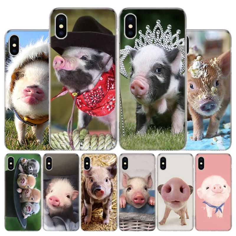 Mini Pet Small Cute Pig Cover Phone Case For Apple iPhone 11 12 13 Pro XR X XS Max 7 8 6 6S Plus + Mini 5S SE Print Shell Coque
Mini Pet Small Cute Pig Cover Phone Case For Apple iPhone 11 12 13 Pro XR X XS Max 7 8 6 6S Plus + Mini 5S SE Print Shell Coque
