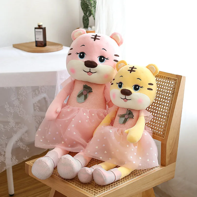 Free ship 40/50/70/95/120cm 2022 year tiger mascot cute soft plush toy princess children girls kawaii christmas birthday gift
Free ship 40/50/70/95/120cm 2022 year tiger mascot cute soft plush toy princess children girls kawaii christmas birthday gift