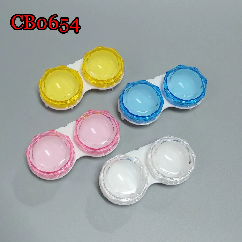 Diamond Contact Lens Case Pocket Box Convenient Travel Box for Lenses Container Semi Clear Contact Kits CB0654
Diamond Contact Lens Case Pocket Box Convenient Travel Box for Lenses Container Semi Clear Contact Kits CB0654