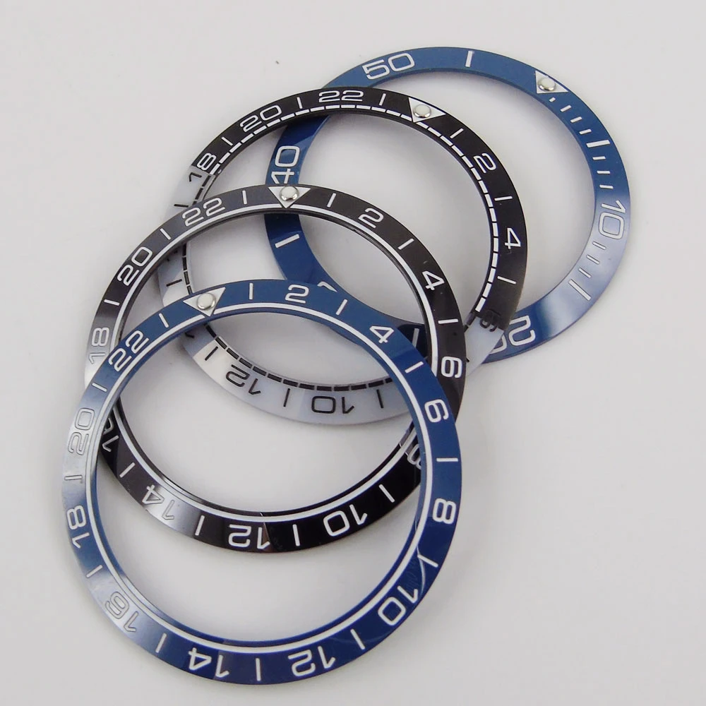38mm Black Blue White Green Ceramic Bezel Insert for 40mm Submariner Automatic Men's watch
38mm Black Blue White Green Ceramic Bezel Insert for 40mm Submariner Automatic Men's watch
