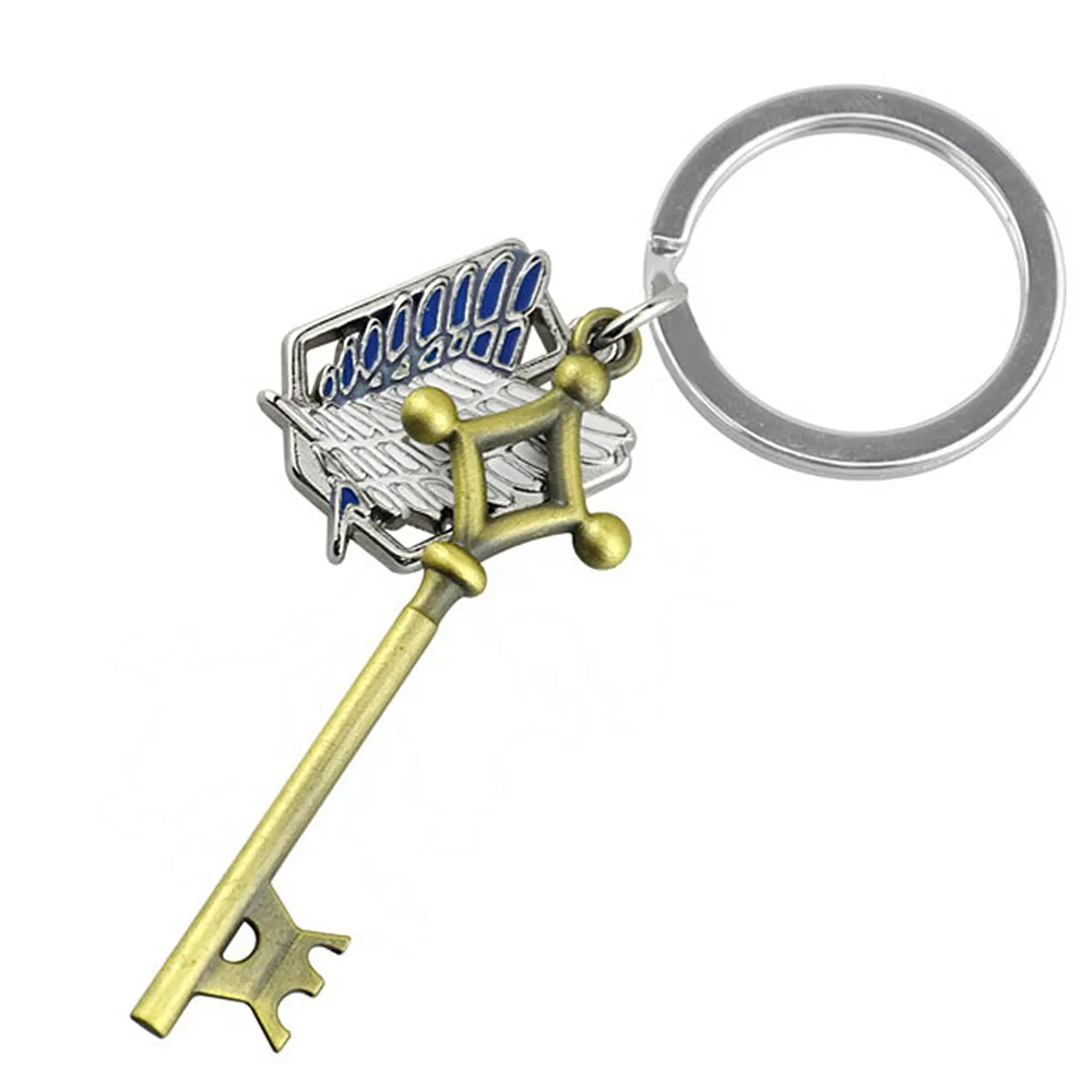 HBSWUI Attack on Titan Keychain TV Movie Animation Cartoon High Quality Metal Fashion Jewelry Cosplay Woman/Boy Gift
HBSWUI Attack on Titan Keychain TV Movie Animation Cartoon High Quality Metal Fashion Jewelry Cosplay Woman/Boy Gift