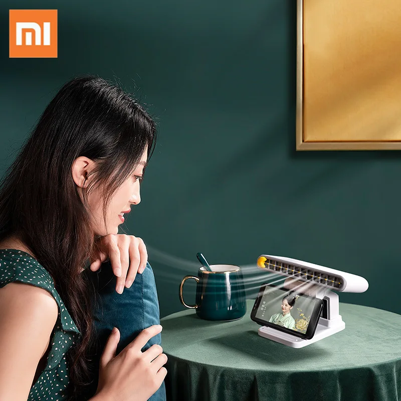 Вентилятор для компьютера Xiaomi, настольный мини-вентилятор двойного назначения с USB-портом для чтения, для макияжа, учебы
Вентилятор для компьютера Xiaomi, настольный мини-вентилятор двойного назначения с USB-портом для чтения, для макияжа, учебы