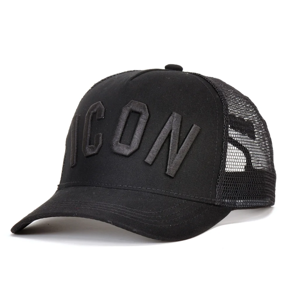 Cotton Summer Baseball Cap for Men Women Embroidery ICON Black Dad Hat Hip Hop DSQ Trucker Cap Hombre Gorras
Cotton Summer Baseball Cap for Men Women Embroidery ICON Black Dad Hat Hip Hop DSQ Trucker Cap Hombre Gorras