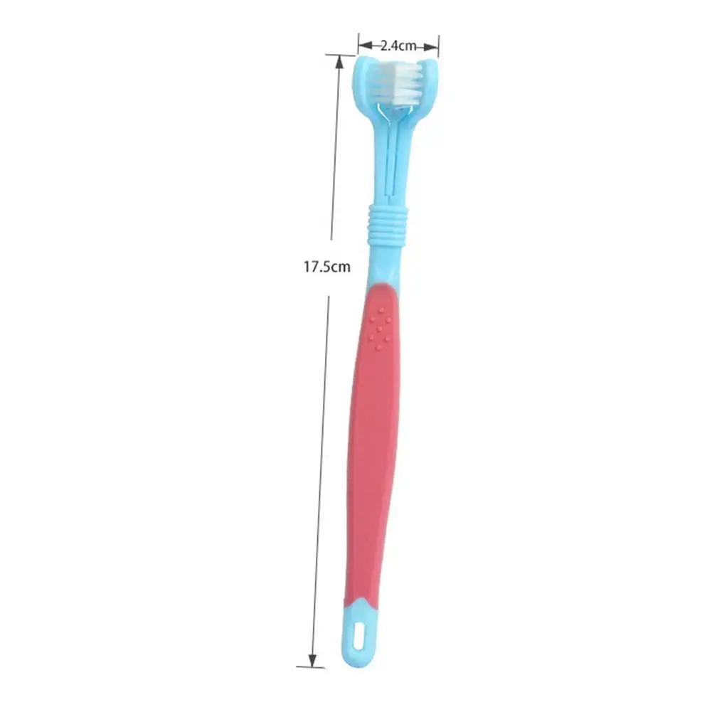 Pet Cleaning Supplies Pet Toothbrush Three-head Toothbrush Multi-angle Toothbrush Dog Toothbrush Cat Toothbrush
Pet Cleaning Supplies Pet Toothbrush Three-head Toothbrush Multi-angle Toothbrush Dog Toothbrush Cat Toothbrush