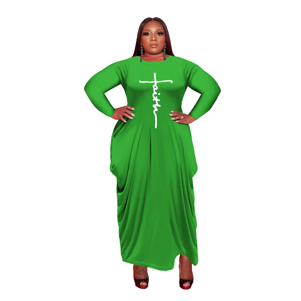 Womens Letter African Dress L-5XL XL Womens Summer Short Sleeve O-Neck Printed Long Dress Casual Loose Pocket Long Skirt
Womens Letter African Dress L-5XL XL Womens Summer Short Sleeve O-Neck Printed Long Dress Casual Loose Pocket Long Skirt