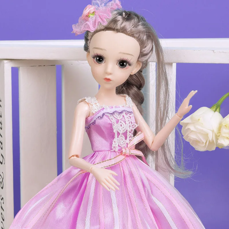 New 1/6 BJD Dolls With Clothes 38 CM Cute Beautiful Princesss Dress Deck Makeup Pretend Play BJD Dolls for Children Girls Gifts
New 1/6 BJD Dolls With Clothes 38 CM Cute Beautiful Princesss Dress Deck Makeup Pretend Play BJD Dolls for Children Girls Gifts