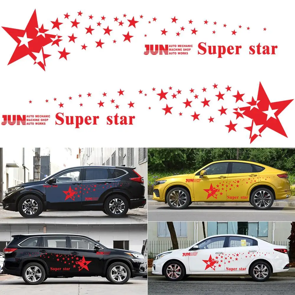 New Super Stars Universal Car Stickers Star Patterns Styling Auto Sports Vinyl Car Retro Body Sticker DIY Decoration 2021
New Super Stars Universal Car Stickers Star Patterns Styling Auto Sports Vinyl Car Retro Body Sticker DIY Decoration 2021
