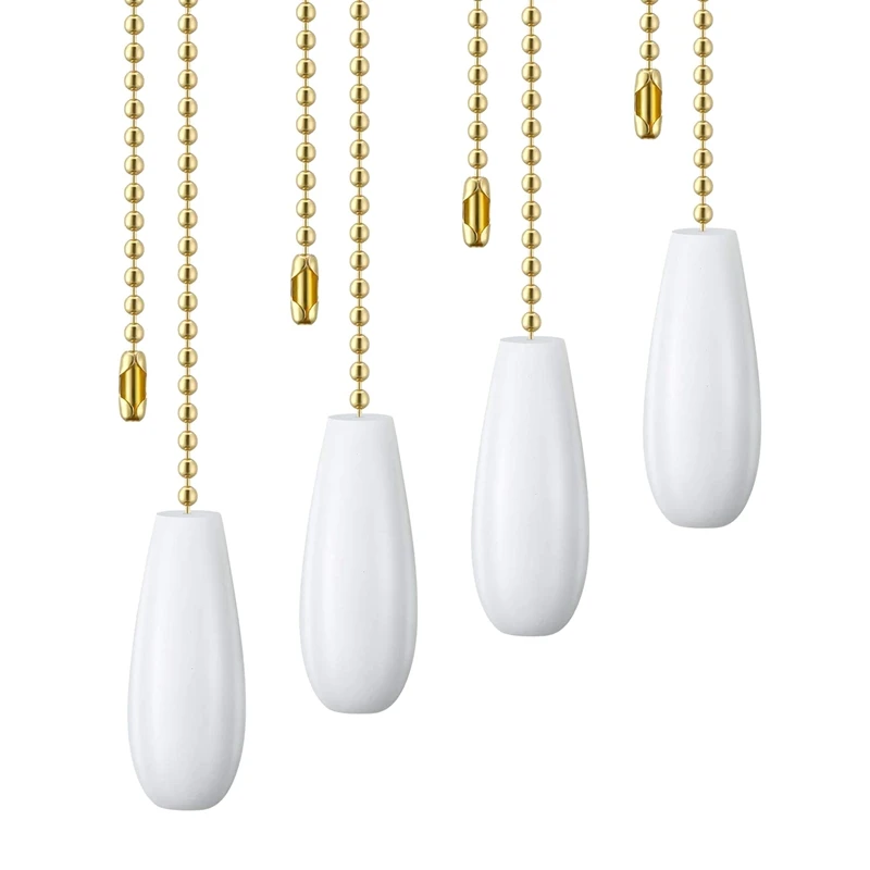 TOP 4 Pieces Ceiling Fan Chain Pulls Wooden Pull Chain Extension Pull Chain for Ceiling Light Lamp Fan Chain
TOP 4 Pieces Ceiling Fan Chain Pulls Wooden Pull Chain Extension Pull Chain for Ceiling Light Lamp Fan Chain