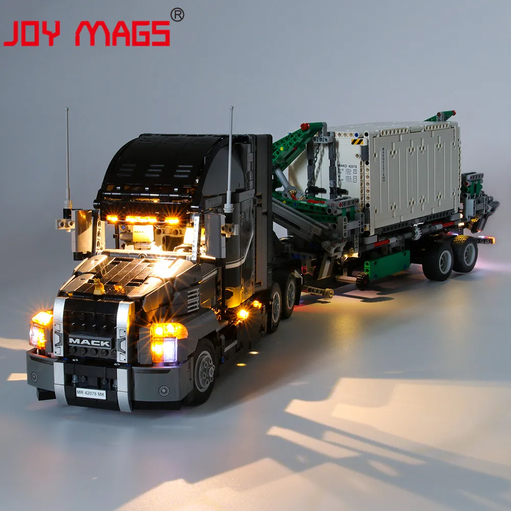 JOY MAGS Only Led Light Kit For Technic Series 42078 Mack Anthem Compatible With 20076 10827 , (NOT Include Model)
JOY MAGS Only Led Light Kit For Technic Series 42078 Mack Anthem Compatible With 20076 10827 , (NOT Include Model)
