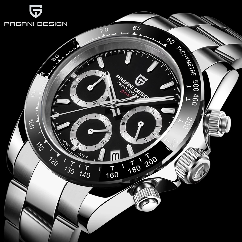 2021 PAGANI DESIGN Brand Chronograph Sport Watches Men Luxury Brand Quartz Waterproof 100M Watch Clock Relogio Masculino PD-1644
2021 PAGANI DESIGN Brand Chronograph Sport Watches Men Luxury Brand Quartz Waterproof 100M Watch Clock Relogio Masculino PD-1644