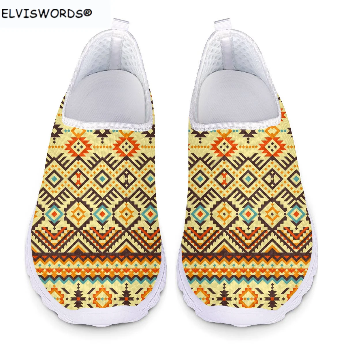 ELVISWORDS Women Sneakers Shoes Tribal Ethnic Pattern Breathable Ladies Walking Shoes Casual Beach Loafers Footwear for Female
ELVISWORDS Women Sneakers Shoes Tribal Ethnic Pattern Breathable Ladies Walking Shoes Casual Beach Loafers Footwear for Female